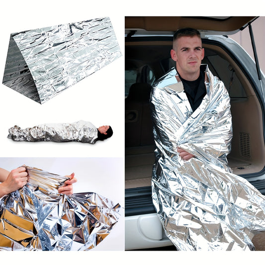 Portable Thickened Survival Blanket for Outdoor Camping
