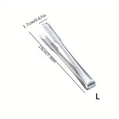 Stainless Steel Ice Cube Clamp for Bartenders and Home Use