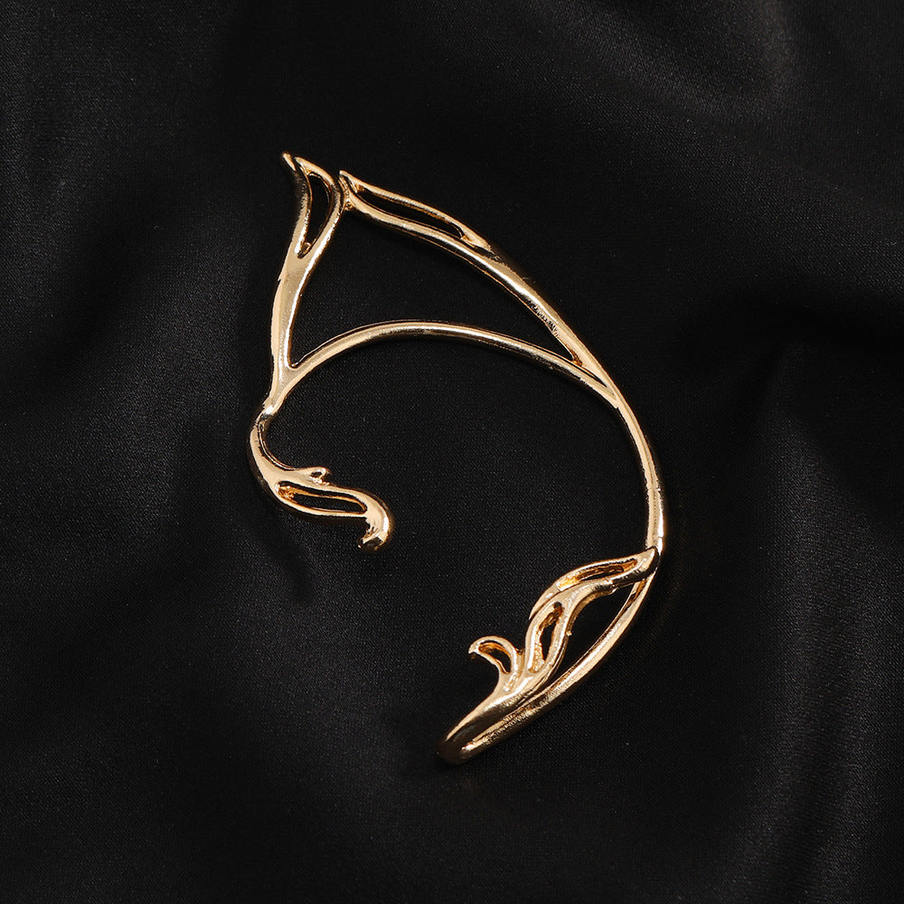 Metal 3D Cat Ear Fairy Ear Clip