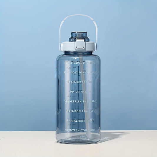 70oz Portable Transparent Fitness Water Bottle Leak Proof