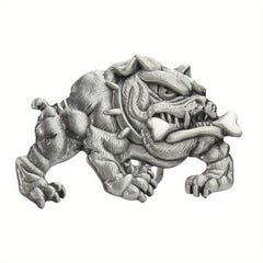 Western Retro Dog Bone Belt Buckle for Denim Waistband