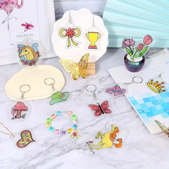 Shrink Art Kit with 12 Shrinky Art Paper Sheets