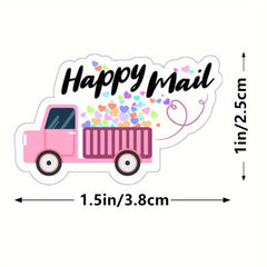 Glossy 500 Thank You Stickers Roll for Small Businesses