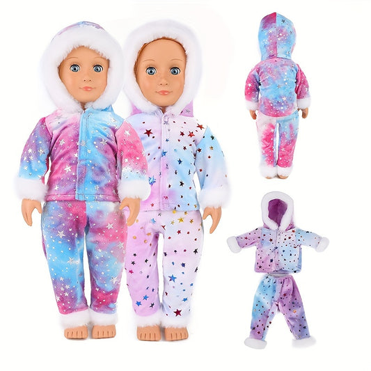 Holiday Style Doll Clothes Set for 18-inch Dolls
