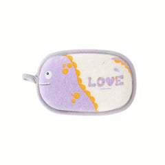 Car Wash Pad Soft Microfiber Scrubbing Sponge Car Interior Cleaning Tool
