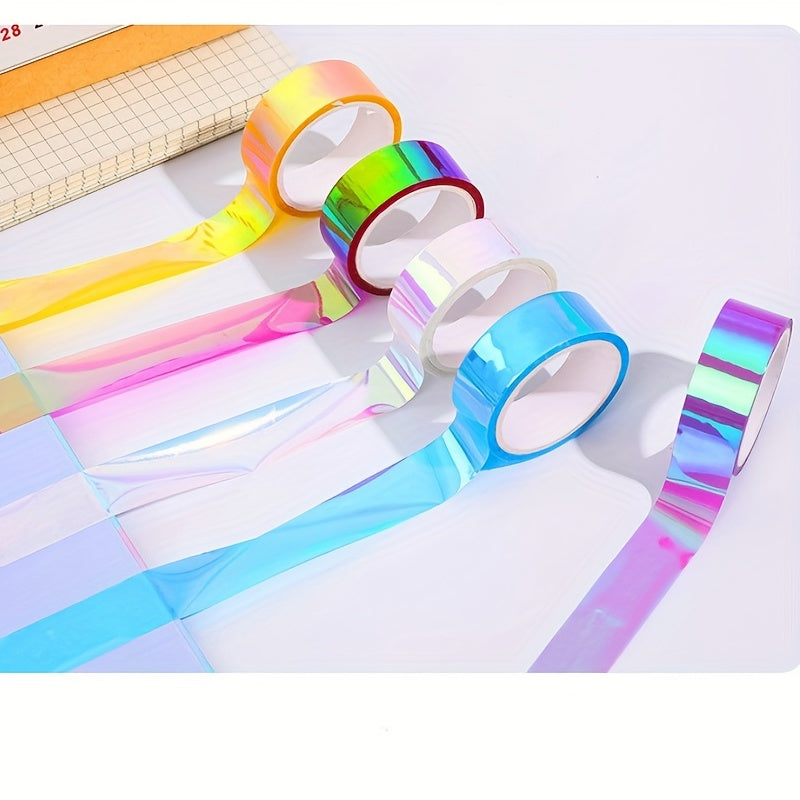 Rainbow Film Tape Laser Tape for DIY Decorative
