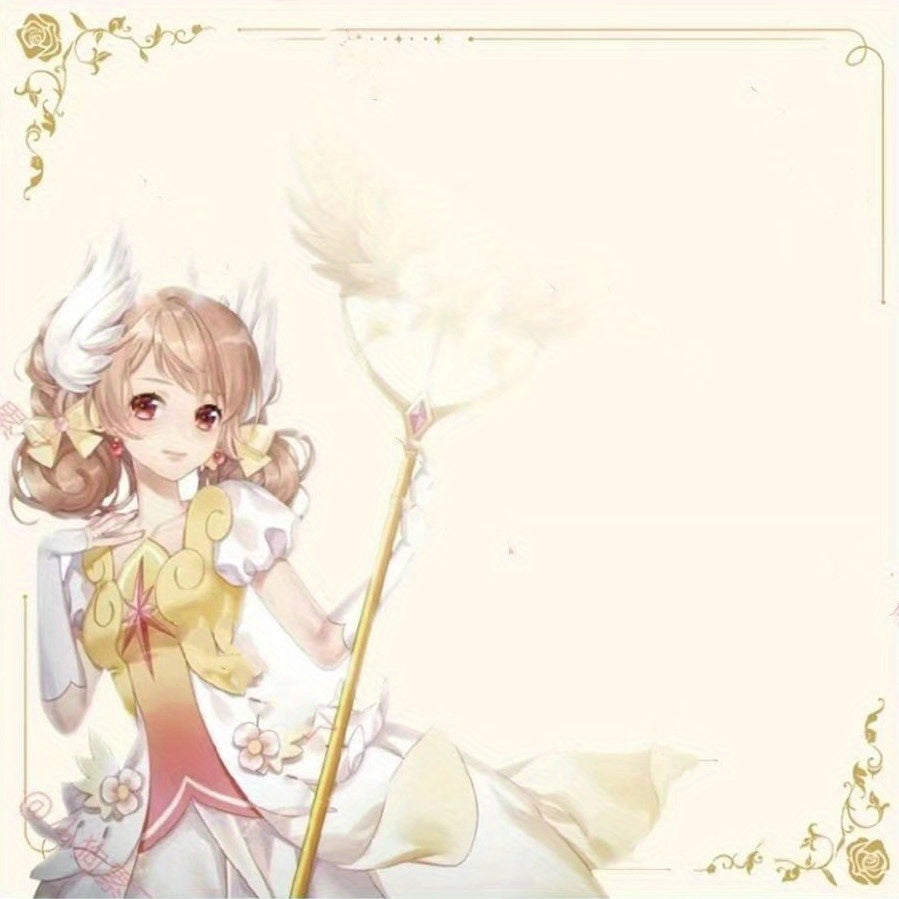 Flower Fairy Elf Sticky Note Girl Student Decoration Note 50 Sheets