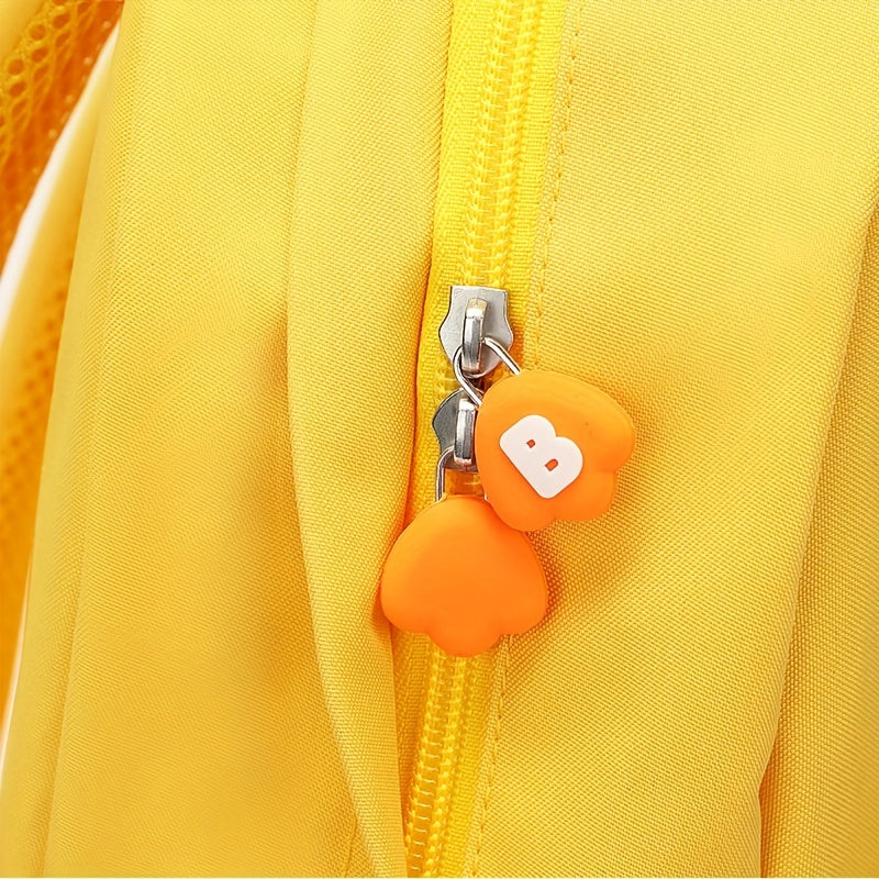 Yellow Duck Kids Backpack Cartoon Schoolbag