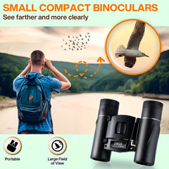 Portable 10x 22 HD Binoculars Lightweight
