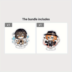 Anime Acrylic Figure Stand Model Plate Desk Decor for Fans