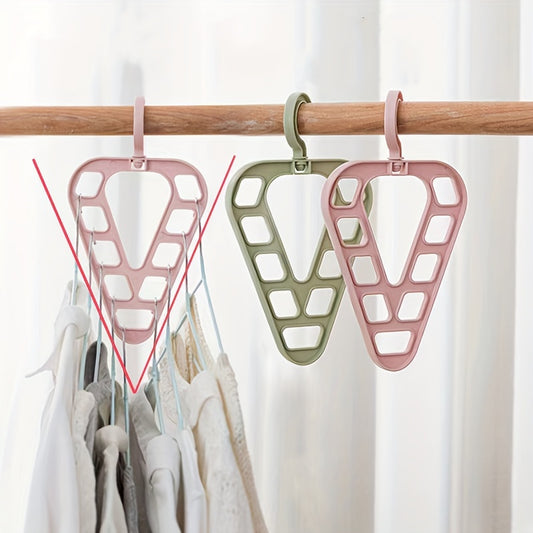 Closet Organizer Clothes Hangers With 9 Holes Space Saving for Wardrobe