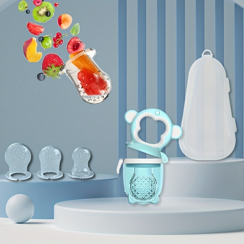 5pcs Baby Food Feeder Set for Fresh Fruits & Veggies