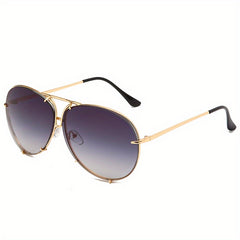 Men's Retro Sunglasses with Large Frame for Party Holiday