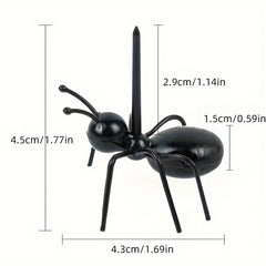 Ant Shaped Fruit Forks Set - Reusable Kitchenware for Home & Outdoor