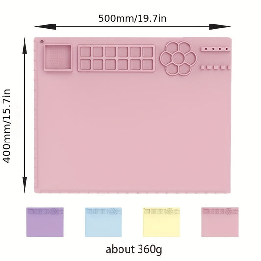 Silicone Painting Mat DIY Graffiti Clay Painting Mat