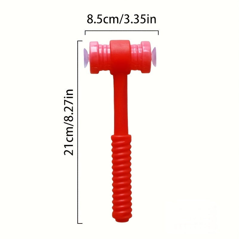 Hoojojo Suction Cup Knock Hammer for Classroom Games