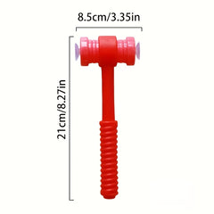 Hoojojo Suction Cup Knock Hammer for Classroom Games