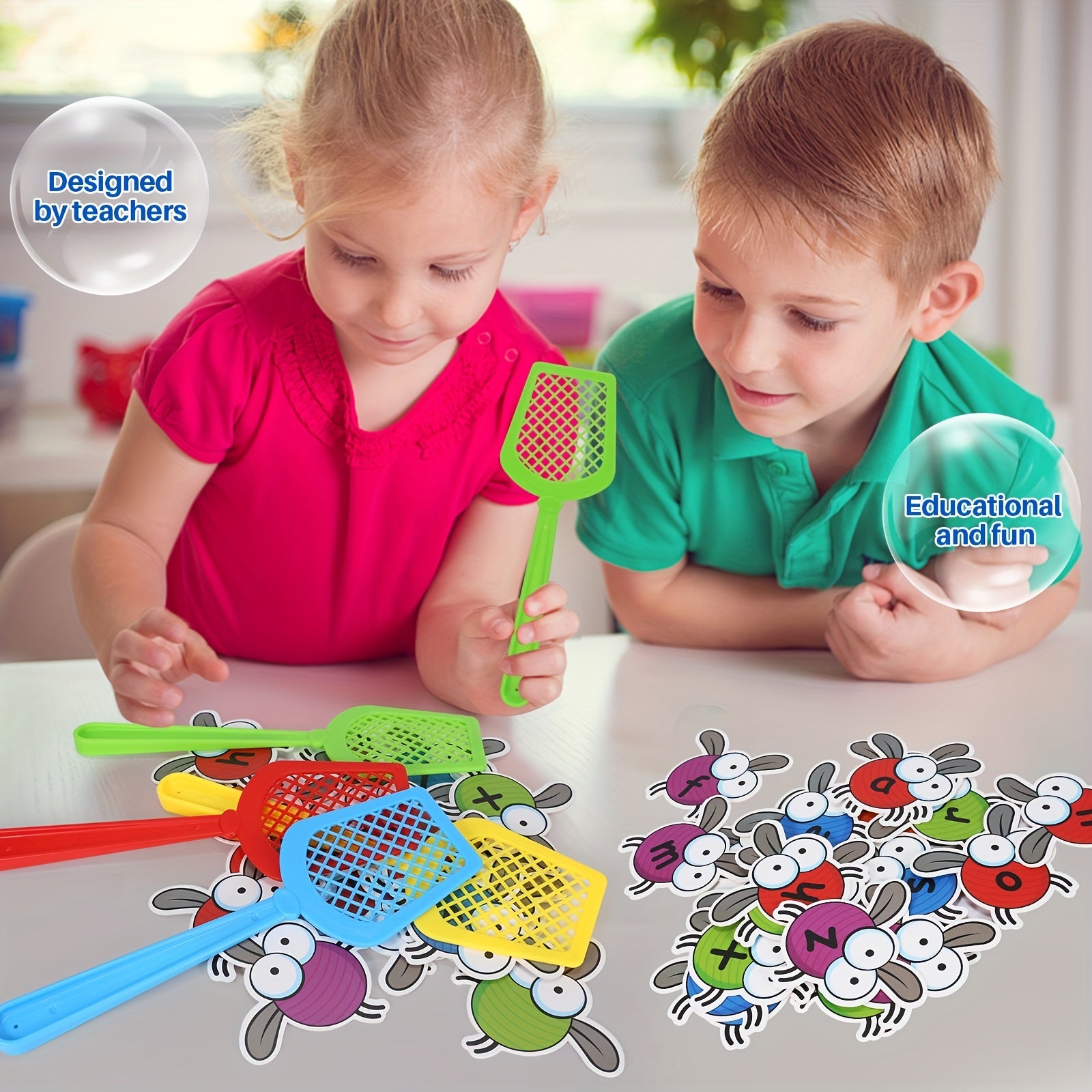 Alphabet Fly Swatter Game for Early Learning