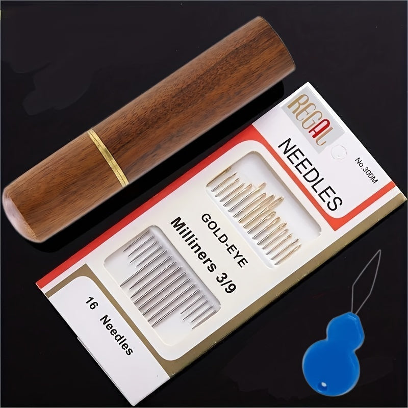 16pcs Hardcover Needle Sewing Clothes Needle Household Hand Needle