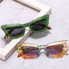 Vintage Square Cat Eye Sunglasses Womens Sunnies UV400 Protection