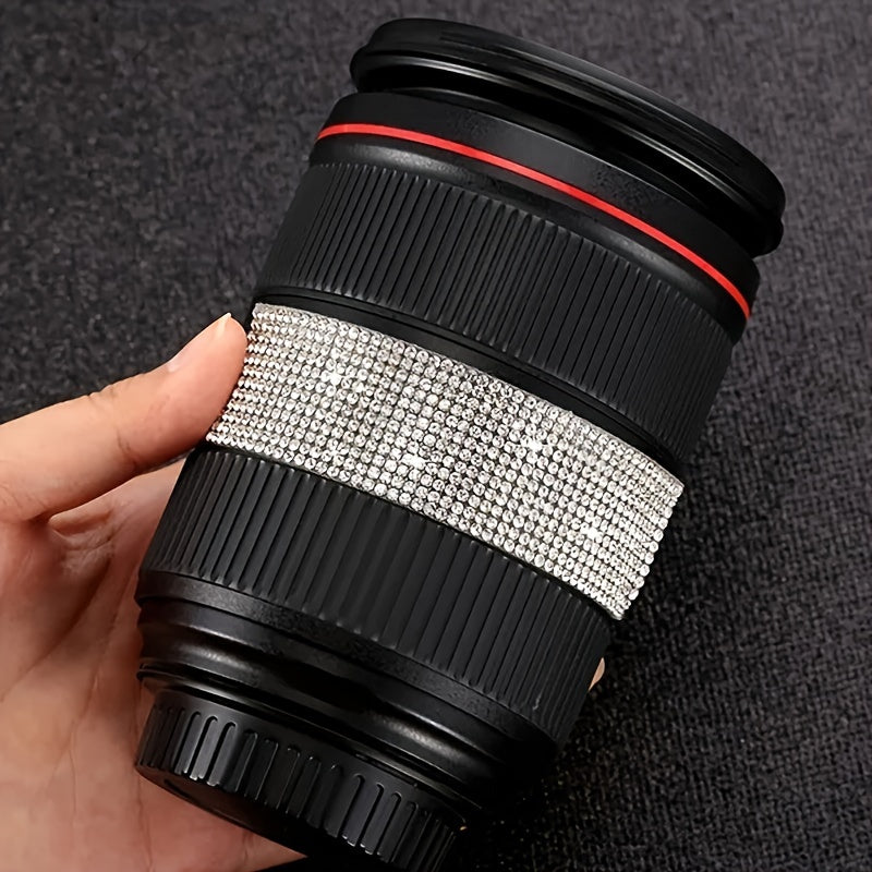 Self Adhesive Crystal Diamond Ribbon Sticker 2mm Rhinestones