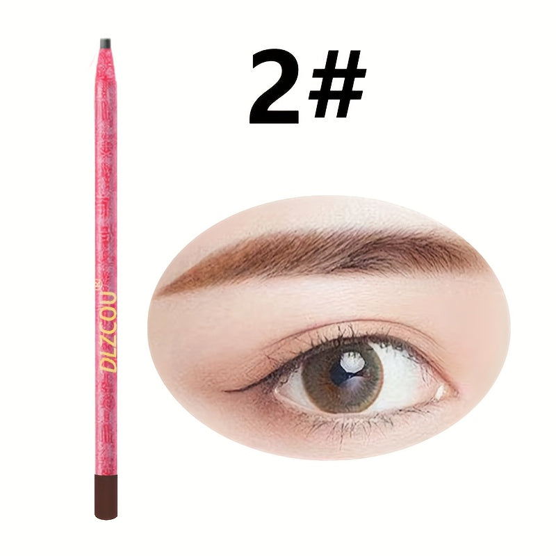 Rose Eyebrow Pencil Long Lasting Waterproof Sweat Proof