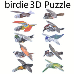 Bird 3D Educational Toy Children's Novelty Stress Relief Gift