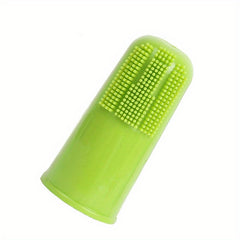 Pet Finger Toothbrush Dog Toothbrush Oral Cleaning Cat Toothbrush
