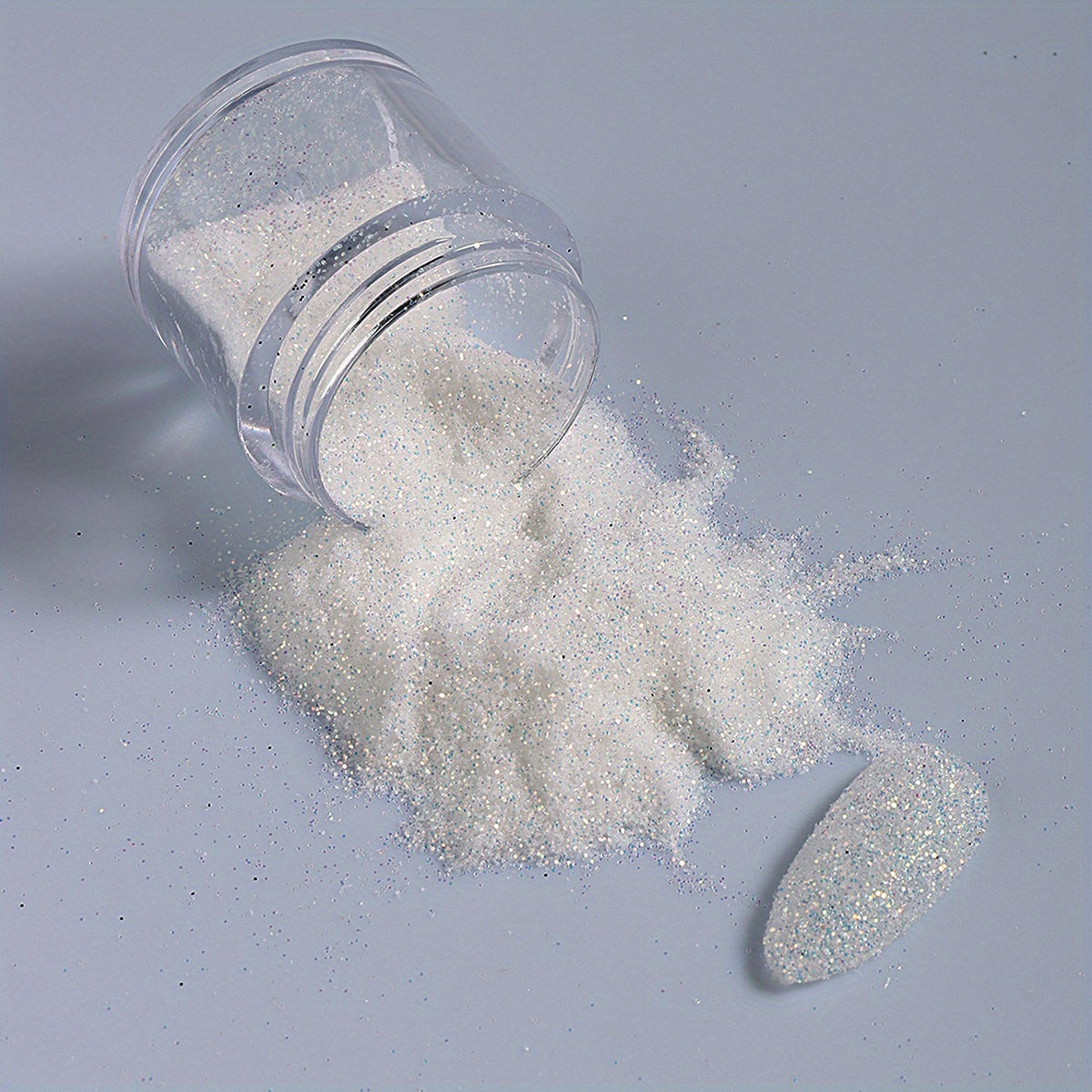 Shimmering Nail Glitter Powder Set - 2 Colors