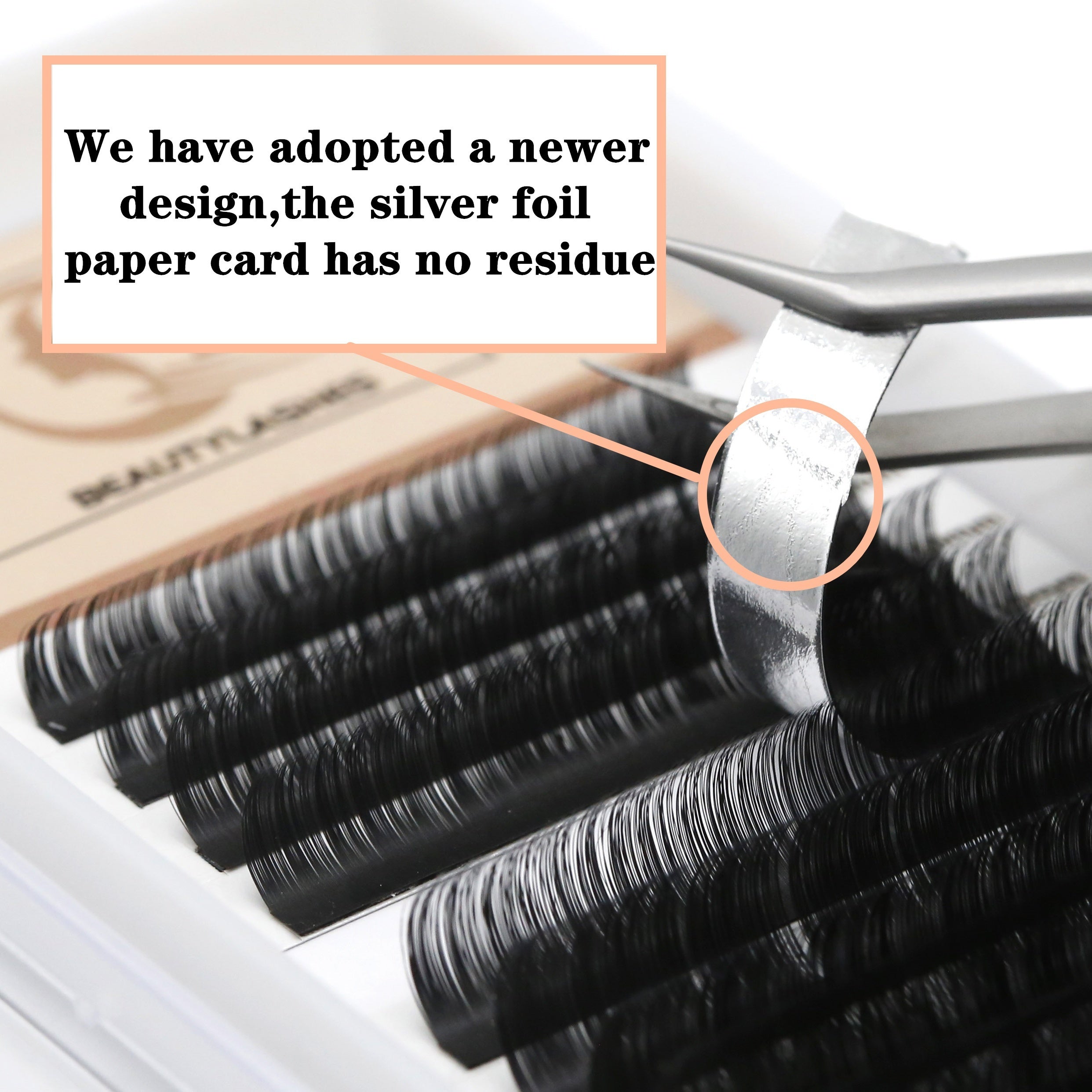 0 20mm Eyelash Extension Individual Lashes Oval Tip False Eyelashes