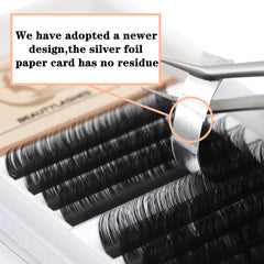 0 20mm Eyelash Extension Individual Lashes Oval Tip False Eyelashes