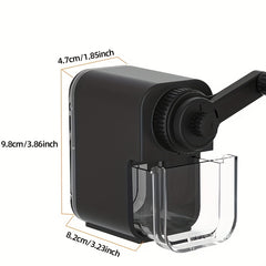 Manual Pencil Sharpener w/ Strong Helical Blade for Students Classroom Home