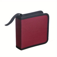 40pcs CD DVD Case Holder Portable Wallet Disc Storage Binder