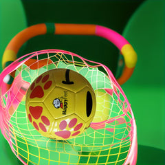 No 4 Machine Sewn Smiling Face Football PVC Soccer Ball