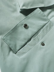 Men's Hooded Solid Windbreaker Jacket