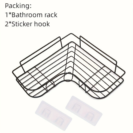Stylish Metal Bathroom Shelf Rack
