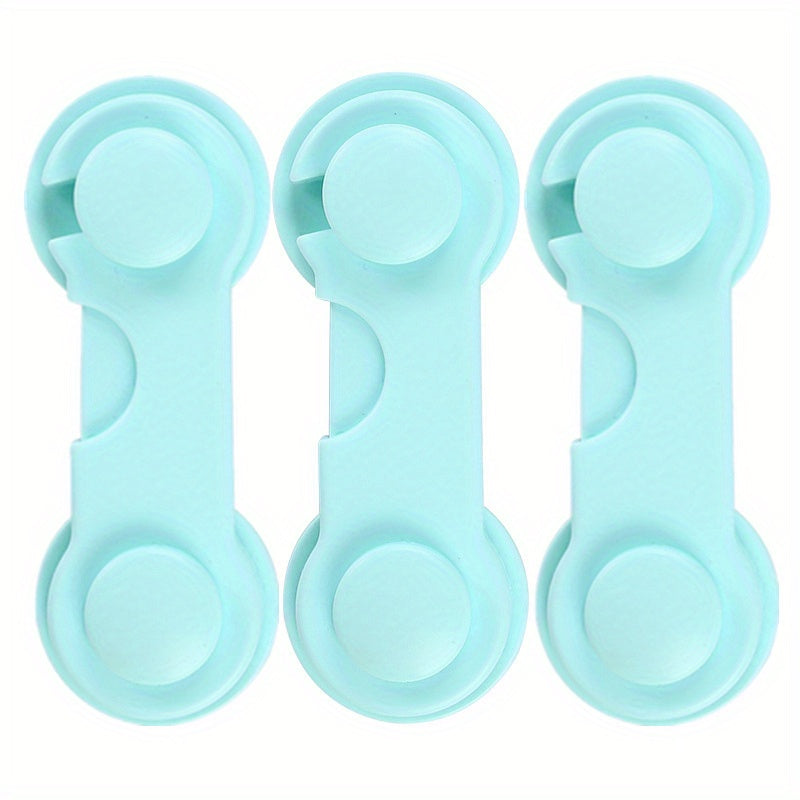 3 Pack Child Safety Cabinet Locks - Baby Safety Locks For Cabinets