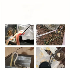 Stainless Steel Snake Hook Retractable Extendable Catcher
