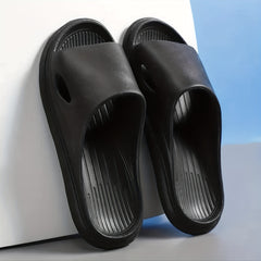 Men's Lightweight Non Slip Open Toe Quick Drying Slides
