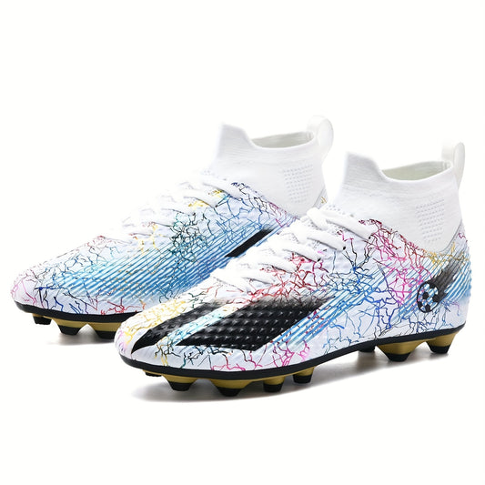 Non Slip Soccer Spikes Cleats Lightweight Turf Soccer Shoes