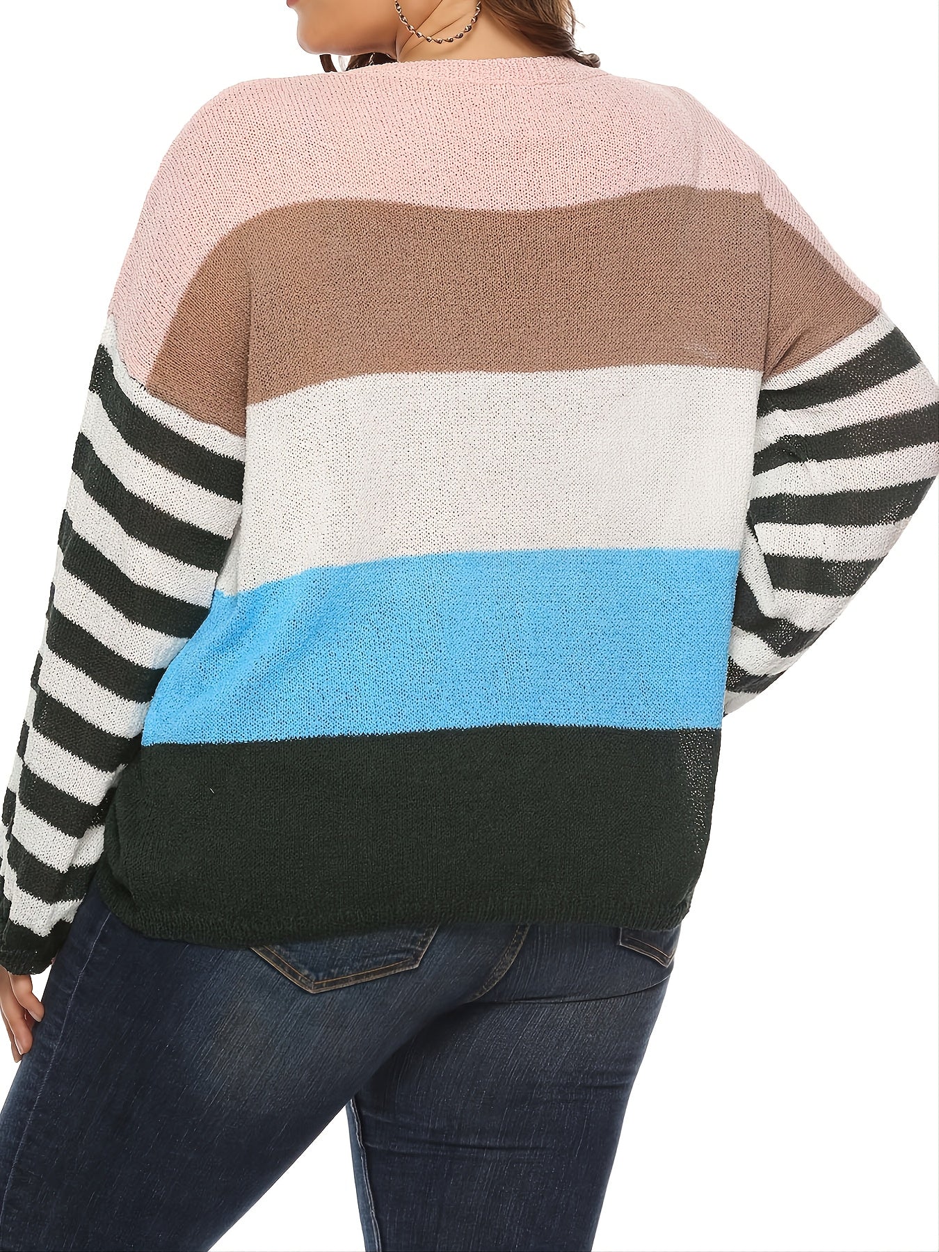  Colorblock Sweater