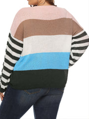  Colorblock Sweater