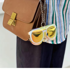Holographic Glasses Bag Sunglasses Pouch Cover Portable Accessory