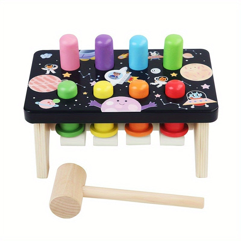 Space Themed Hammering Toy for Youngsters