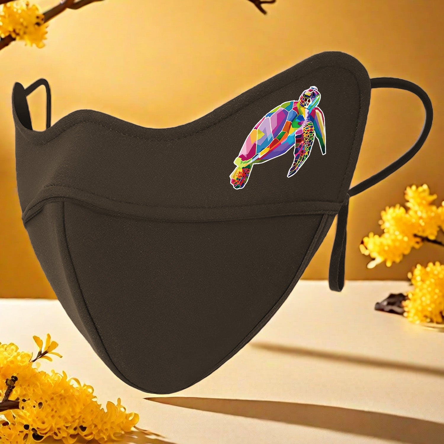 5D Turtle Pattern Warm Mask - Cold Proof & Windproof
