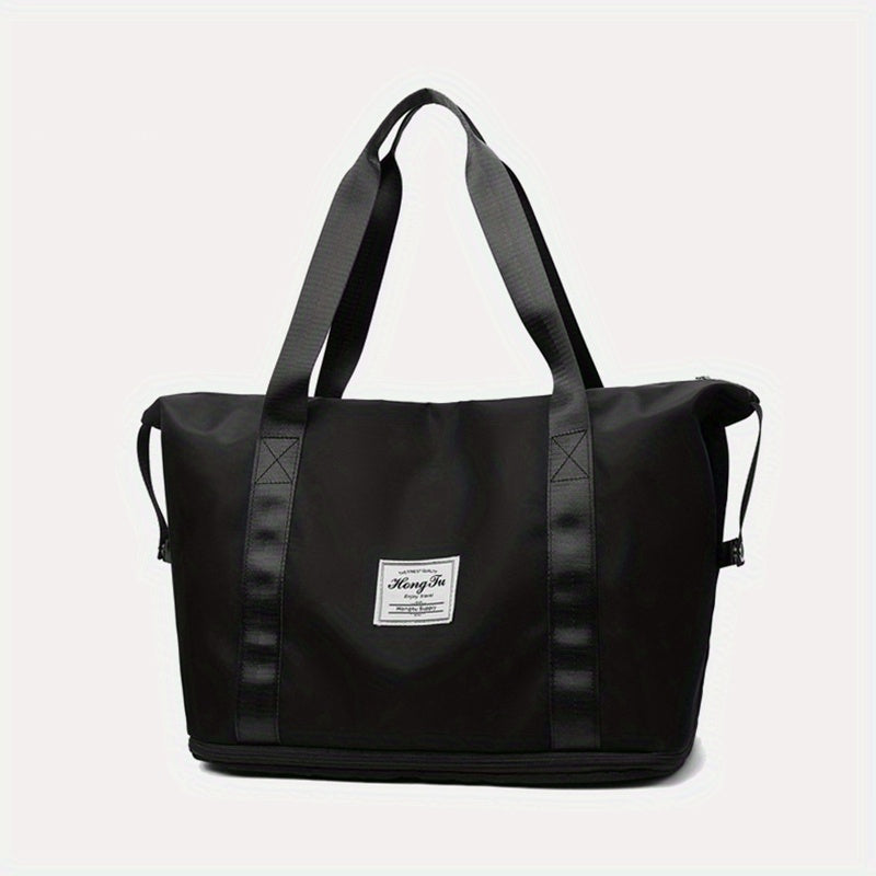 Dry Wet Separation Duffel Bag Portable Travel Gym Bag