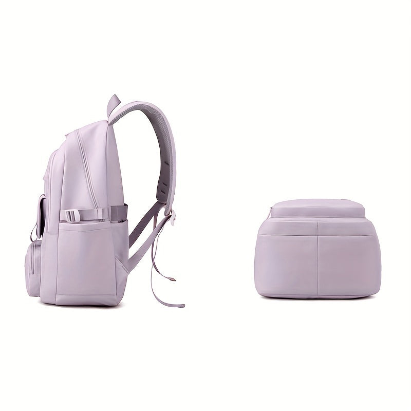 Preppy Style Schoolbag Oxford Cloth Laptop Backpack Large Capacity