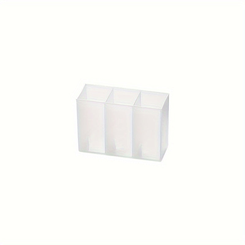 Wall Mounted Compartment Storage Box for Desktop Sundries - No Drilling Required
