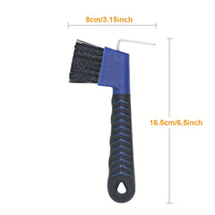 Horse Hoof Pick Brush Equestrian Grooming Tool