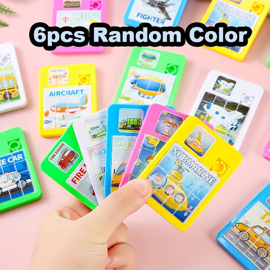 Traffic Airplane Puzzle Decompression Toy Cartoon Creative Mini Game